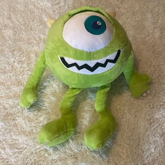 Disney Pixar Monsters Inc Mike Wazowski Plush Stuffed Animal X-Large - Picture 1 of 5